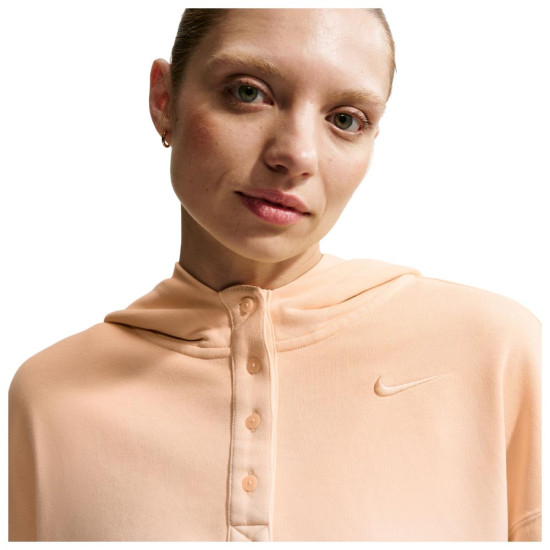 Nike Γυναικείο φούτερ Sportswear Phoenix Fleece Oversized Henley Hoodie